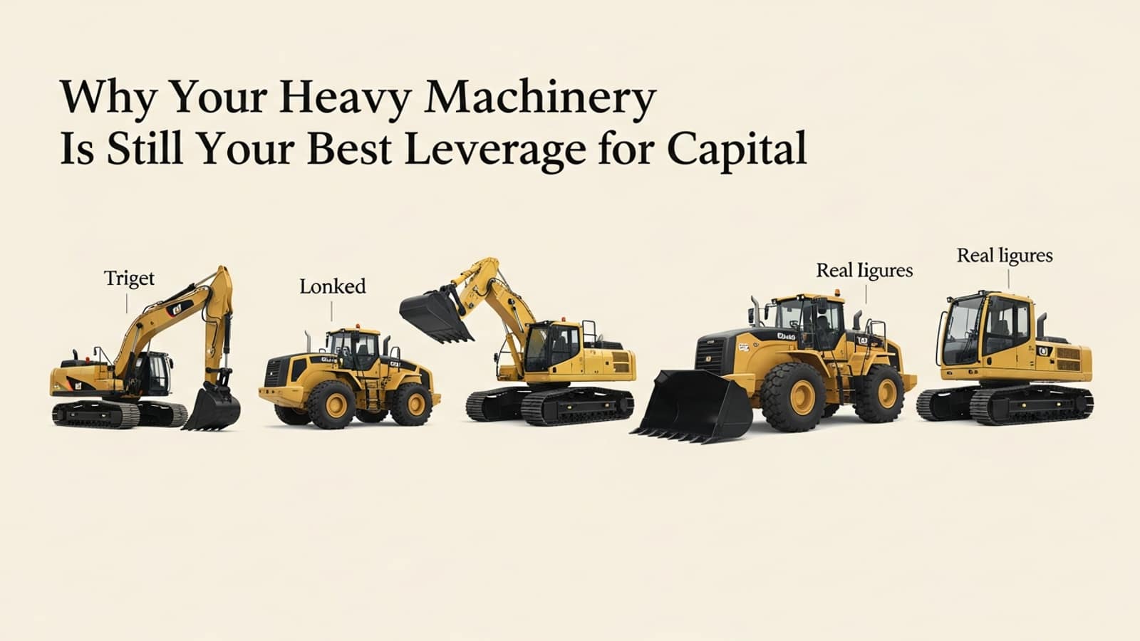Illustration: Why Your Heavy Machinery Is Still Your Best Leverage for Capital